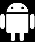 android robot black white line art scalable vector graphics svg