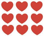 tarjetas y corazones para imprimir en el dia del amor san valentin