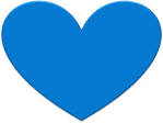 corazones azules poemas y corazones