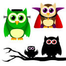 shop sale halloween owls clip art halloween clipart decor owl