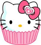 cupcake hello kitty clipart clipart best