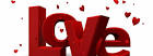 letras color rojo love portadas para facebook