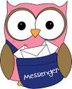 owl classroom messenger clip art owl classroom messenger vector