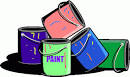 paint cans used clipart paint cans used clip art