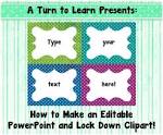 a turn to learn how to make an editable powerpoint and lock down
