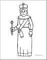 clip art royal family queen coloring page abcteach cliparts