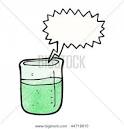 vaso de precipitados quimicos de dibujos animados fotos stock e