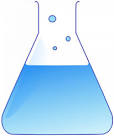 chemistry flask vector free download