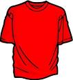 t shirt red design clipart vector clip art online royalty free