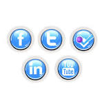 iconos de redes sociales para tu sitio web