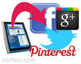 compartir en facebook twitter google o pinterest desde el navegador
