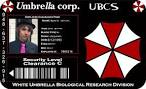 deviantart more like umbrella corporation id card by soujidesigns