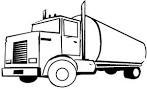 dibujos para colorear de camion cisterna pipa plantillas para