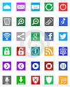 windows icons metro style editorial stock image image