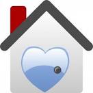 barretr house love clip art vector free download
