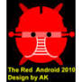 clipart android red android