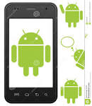 generic android cell phone editorial stock photo image