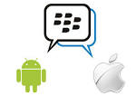 blackberry messenger bbm for iphone and android postponed