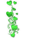 corazones verdes png by diegokochrothgaete on deviantart