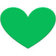 corazones verdes polyvore