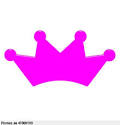 d reina de pink corona imagenes de stock pixmac