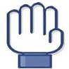 high five fb chat icon facebook