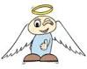 angel halo stock illustrations cliparts and royalty free angel