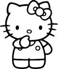 hello kitty coloring part clipart best clipart best