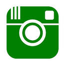 green instagram icon free green social icons