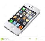 apple iphone s white editorial stock image image