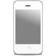 white iphone icon png clipart image iconbug