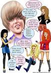 bieber caricature justin cartoon caricatures pictures game and