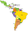 mapa politico america latina png