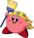 absolute anime kirby right back at ya cleaning kirby