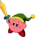 absolute anime kirby right back at ya sword kirby