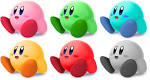 kirby ssb recolors by shadowgarion on deviantart