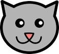 cartoon kitty clip art vector clip art online royalty free