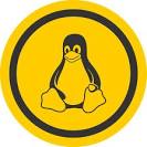 clipartist net clip art tux badge penguin linux art clipartist