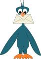 free digital messenger bird journaling card and scrapbooking