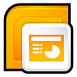 microsoft office powerpoint icon sleek xp software icons