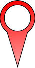 red map pin clipart vector clip art online royalty free design