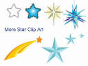 even more star clip art powerpoint template