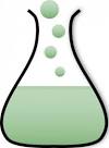 chemistry flask clip art vector free download