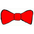 free bowtie red clipart free clipart graphics images and