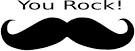 you rock mustache clip art vector clip art online royalty free