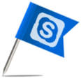 skype flag image vector clip art online royalty free amp public