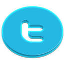 twitter round letter t icon png clipart image iconbug