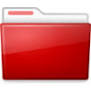 clipart red ubuntu folder d png