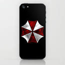 resident evil umbrella corporation iphone amp ipod skin by