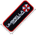 resident evil umbrella style embroidered iron on patch